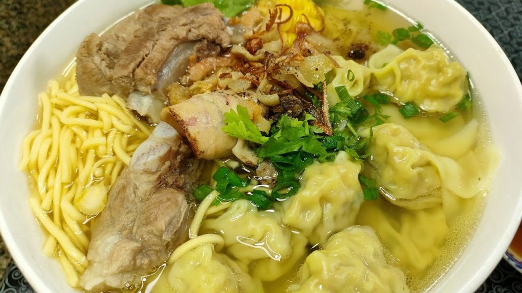 Wonton Noodles Soup