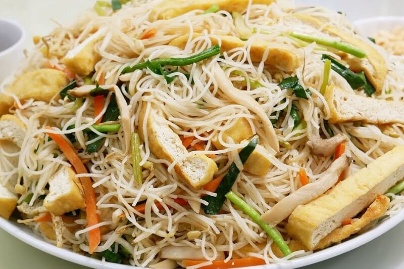 Vegetarian Noodles Bowl